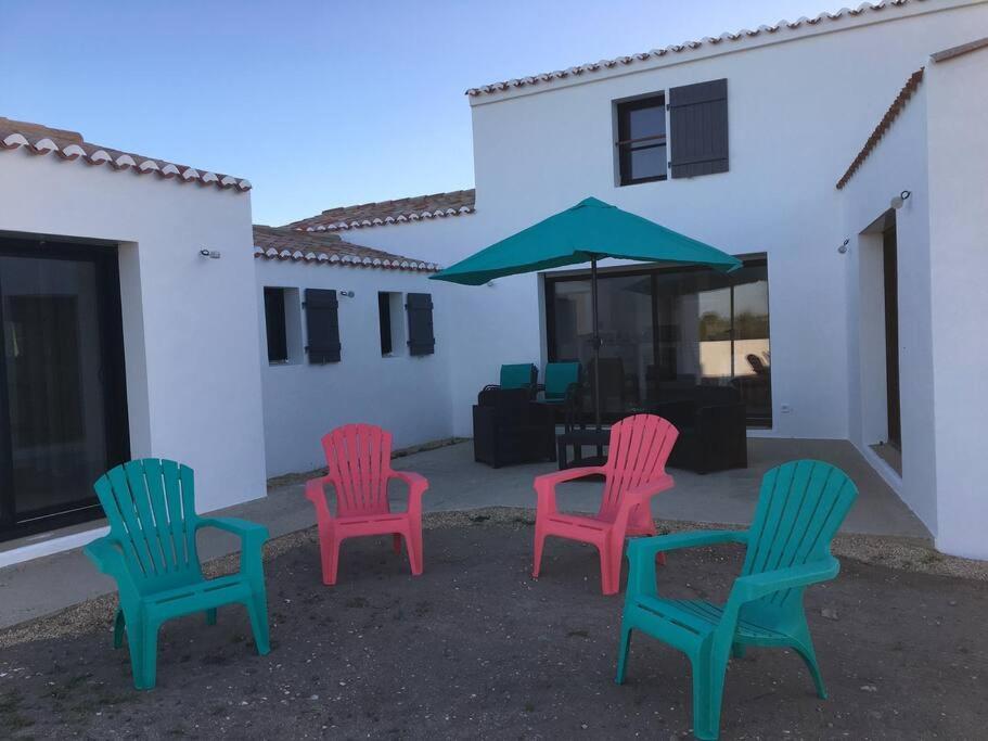 Maison Au Vieil A Noirmoutier Le Grand Vieil Exteriör bild